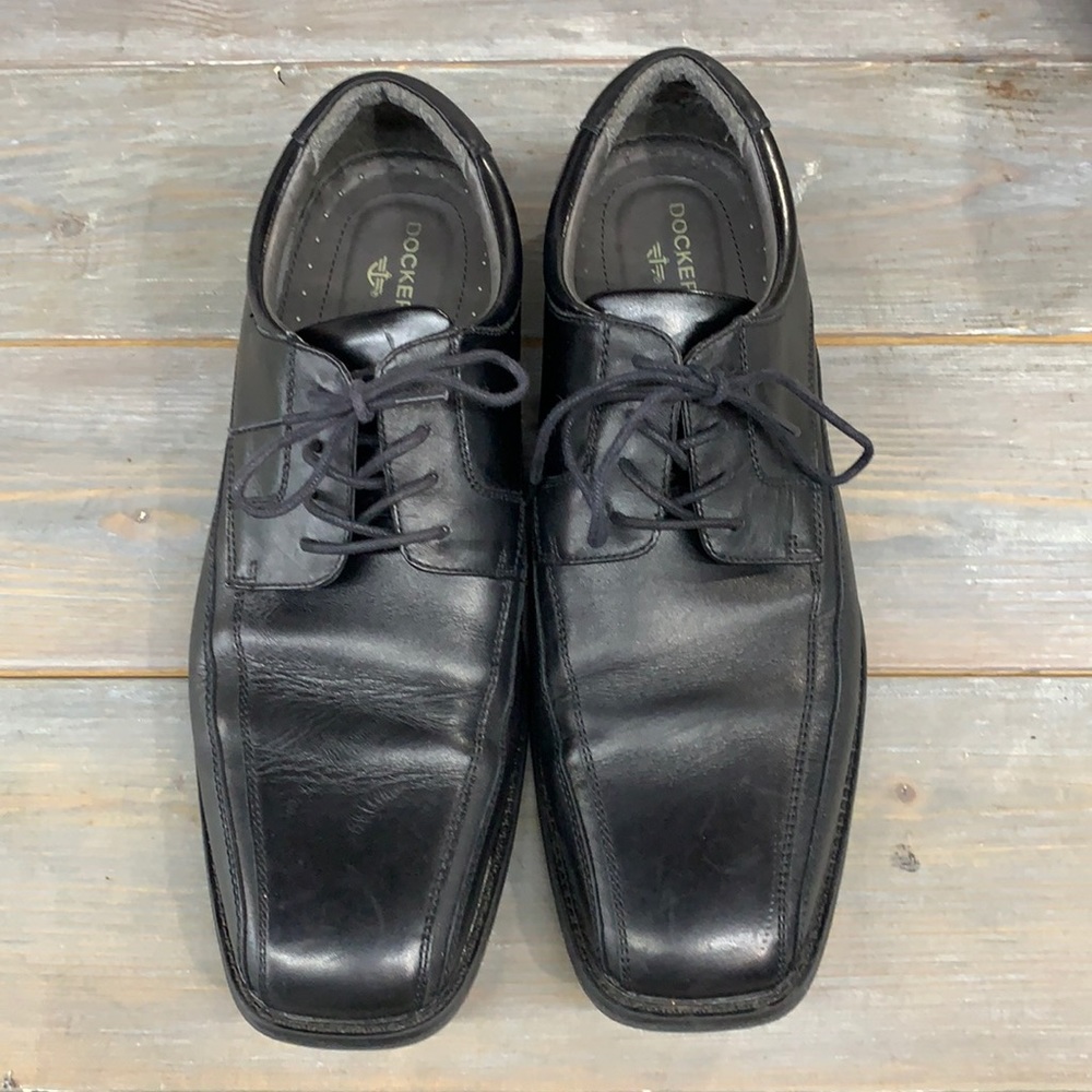 Dockers | Men’s Black Oxford Shoes | 12